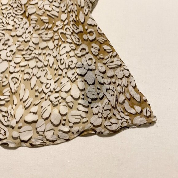 Bob Mackie Leopard Print w Built in Tank Top Womans Size 6 - Picture 7 of 16